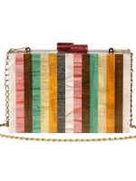 Summer dazzle | nesh | acrylic dinner clutch bag