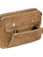 BRONZE CRUXX | TRIPLE ZIPPER MESSENGER SLING BAG, Designer Sling Bags, Trendy & Latest Sling BAGS