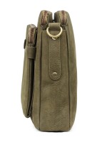 OLIVER CRUXX | TRIPLE ZIPPER MESSENGER SLING BAG, Fancy& Designer Sling Bags