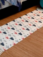 Pet Bedside 100% recycled pure cotton runner for home\Room decor