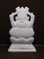 Handmade Marble Ganesh Ganesha Statue Murti Idol