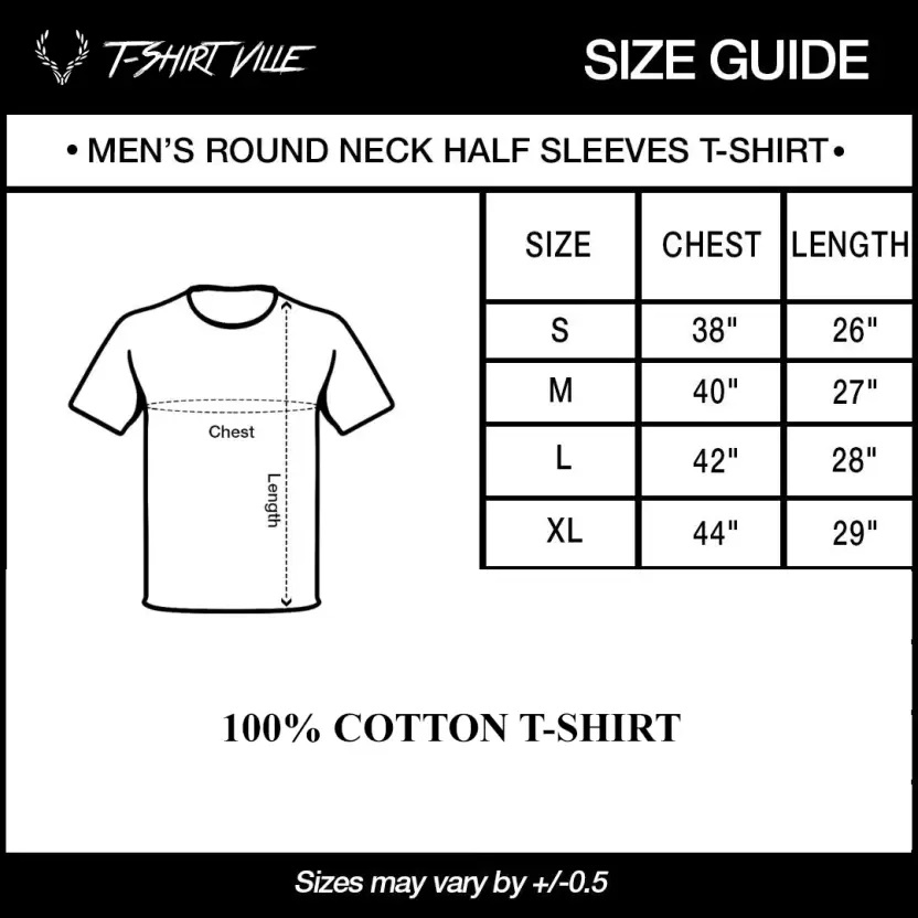 Men Solid Round Neck Pure Cotton Blue T-Shirt