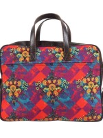 Shekhawati Motif Print Handmade Laptop Bag