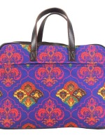 Shekhawati Decorative Pattern Laptop Bag for Women