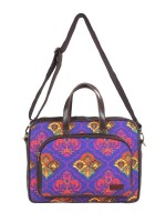 Shekhawati Decorative Pattern Laptop Bag for Women