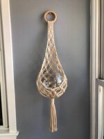 Macrame Boho Wall Hanging Plant Hanger