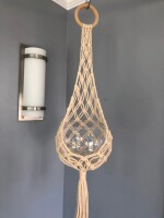 Macrame Boho Wall Hanging Plant Hanger