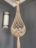 Macrame Boho Wall Hanging Plant Hanger