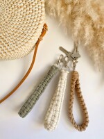 Macrame Keychain | Keyring | Bag Charm | Wristlet