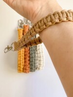 Macrame Keychain | Keyring | Bag Charm | Wristlet