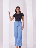 Wide Leg High Waist Denim Jeans – Timeless Style, Premium Comfort