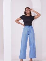 Wide Leg High Waist Denim Jeans – Timeless Style, Premium Comfort