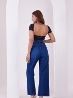 Wide Leg High Waist Denim Jeans – Timeless Style, Premium Comfort