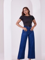 Wide Leg High Waist Denim Jeans – Timeless Style, Premium Comfort