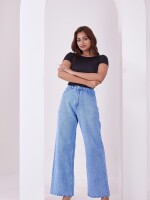 Wide Leg High Waist Denim Jeans – Timeless Style, Premium Comfort