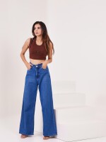 Wide Leg High Waist Denim Jeans – Timeless Style, Premium Comfort