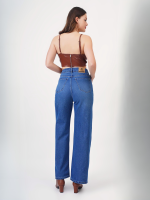 Wide Leg High Waist Denim Jeans – Timeless Style, Premium Comfort