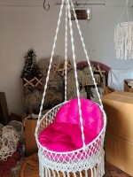 Designer Kids Macrame Swing – Fun & Style for Little Ones