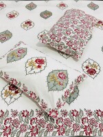 Fitted,King size, Pure Cotton,Printed Bed Sheet, 108*108