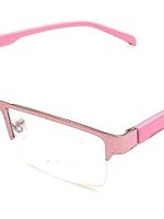 LENS Need Progressive Reading Glasses For Men & Women Half Frame Pink Free Size Frame Progressiv Reading Glasses Men & Women Unisex 1.00 1.25 1.50 1.7