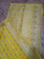 Banarasi Minakari Suit – Kota Check Design