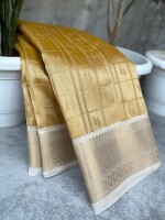 Banarasi Semi Tissue Silk Saree – Perfect for Party Wear & Festive Occasions