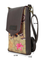 Elephant Design Crossbody Mobile Sling Bag