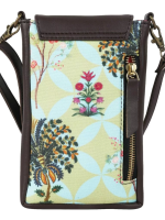 Garden Pattern Crossbody Mobile Sling Bag