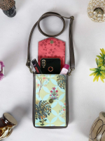 Garden Pattern Crossbody Mobile Sling Bag