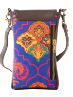 Decorative Pattern Crossbody Mobile Sling Bag