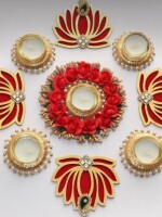 Exquisite Handcrafted Diyas: Perfect for Your Rangoli Designs