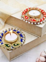 Handcrafted Diya's: Illuminate Your Celebrations with Artistry