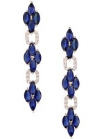 Sparkle-n-shine semi long earrings