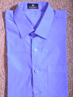 Perfect men's striped formal shirt