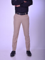 Poly viscose formal trousers for men