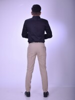 Poly viscose formal trousers for men