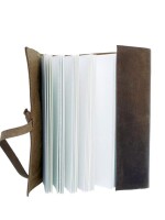 Leather Journal With Horse Embossed Travel Diary Office Personal Notebook- A Gift for Horse Lovers.