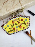 Matang hand painted clutch bag (box) for women