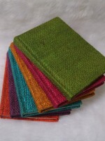 Jute Hand Made Personal Organizer for Office and Personal Use ( set of 6 ).