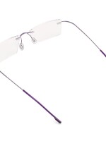 Rectangular spectacle frame for men and women