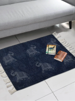 Grey Elephant Designer Floor Rug