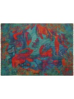 Marine Garden Living Room Recycled Rug