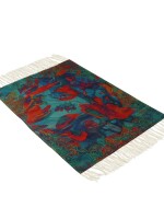 Marine Garden Living Room Recycled Rug