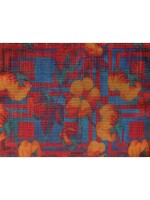 Flower of Hell Fire Multicolor Recycled Rug