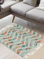 Chevron Zigzag Indoor Recycled Rug