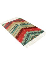 Red Arrow Head Recycled Rug