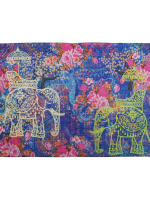 Indian Wedding Elephant Area Rug