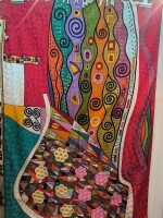 Chainstitch Rug – Handmade Ari Hook Work (Wallhanging Picasso)