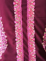 Hand Aari (Hook) Work 2-Piece Suit - Authentic Kashmiri Handicraft