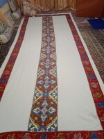 Handcrafted, Kashmiri Embroidered, Artistic Table Cover